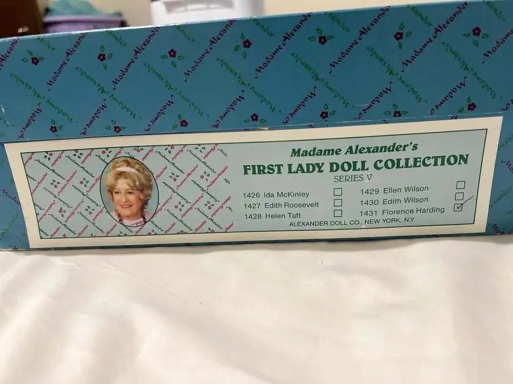 Madame Alexander First Lady Doll Collection Series V - Florence Harding #1431